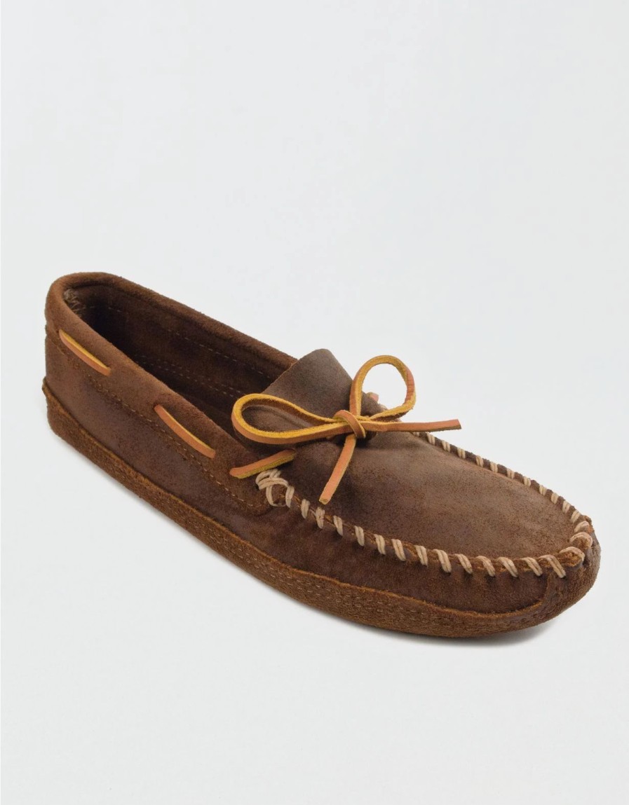 Shoes * | Minnetonka Double Bottom Softsole Moccasin