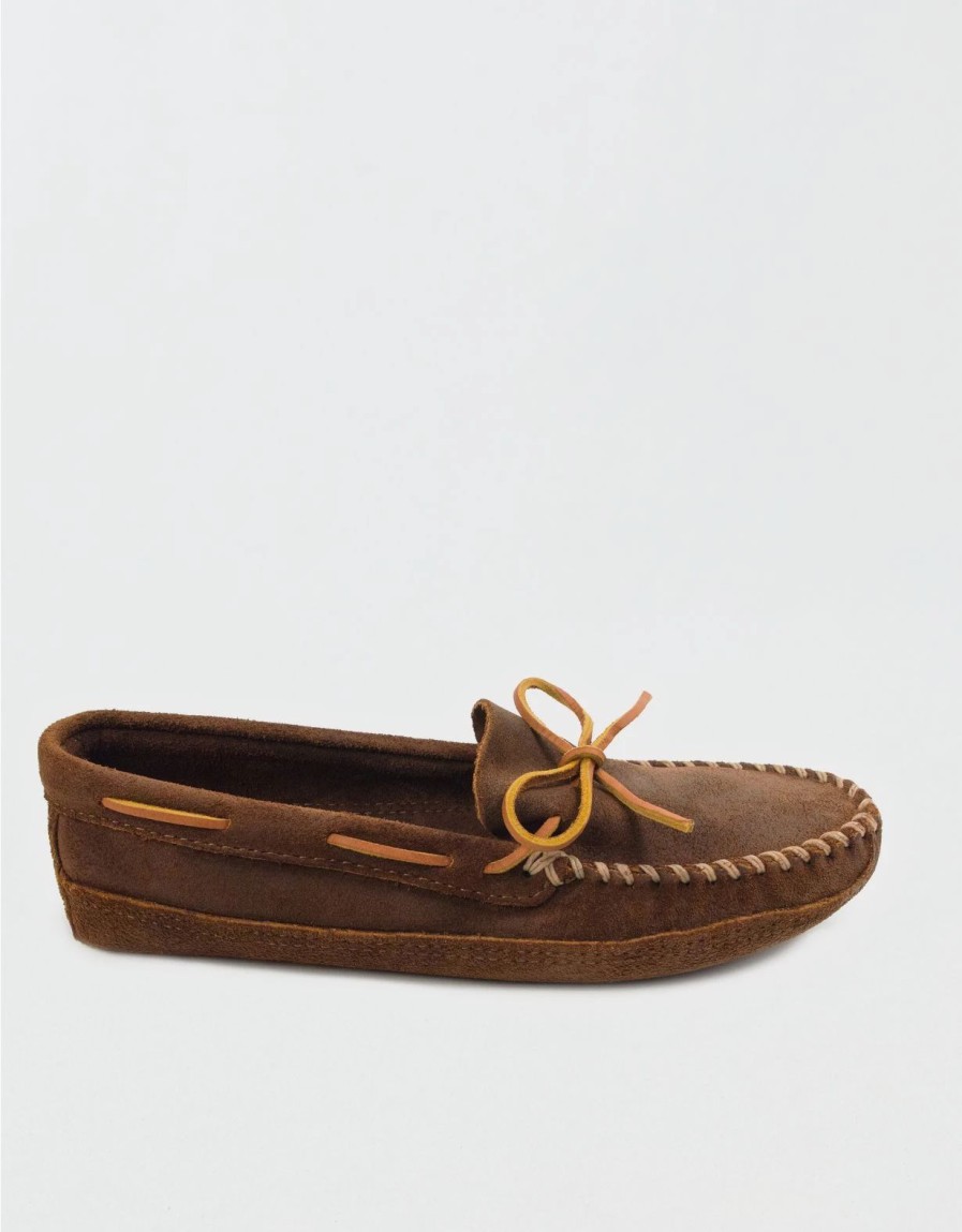 Shoes * | Minnetonka Double Bottom Softsole Moccasin