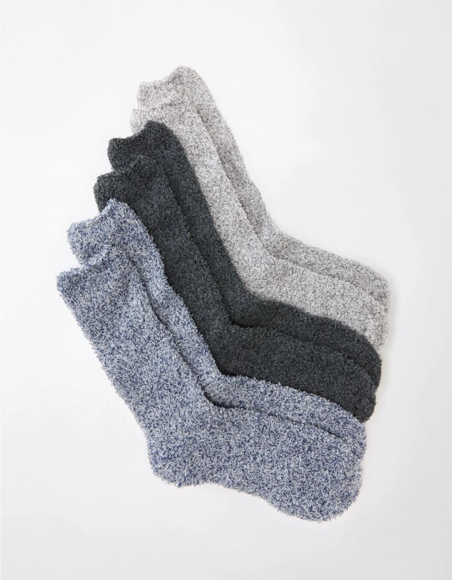 Accessories & Socks * | Ae Fuzzy Sock 3-Pack