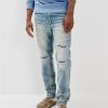 Bottoms * | Ae Airflex+ Temp Tech Patched Baggy Jean