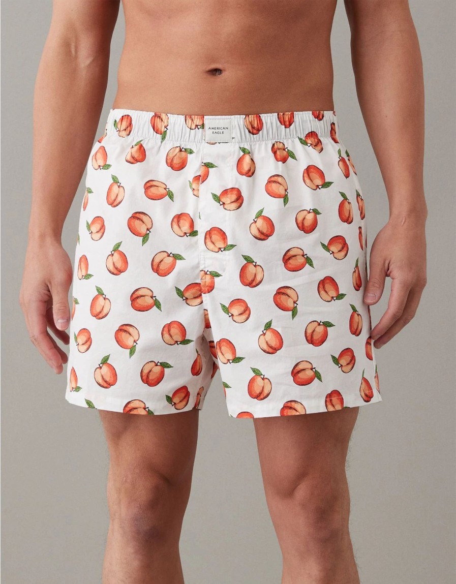 Underwear * | Aeo Peaches Stretch Boxer Short