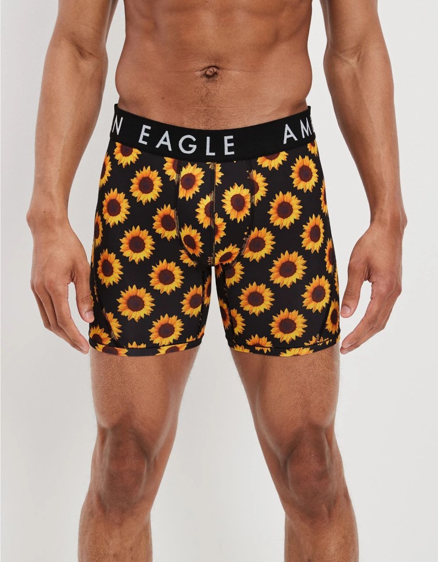 Underwear * | Aeo Sunflowers 6 Flex Boxer Brief