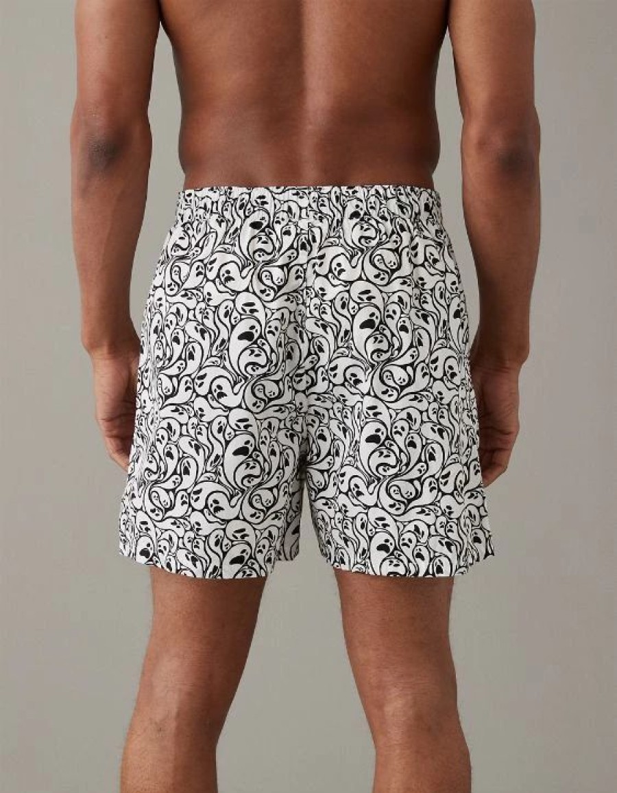 Underwear * | Aeo Ghost Swirl Stretch Boxer Short