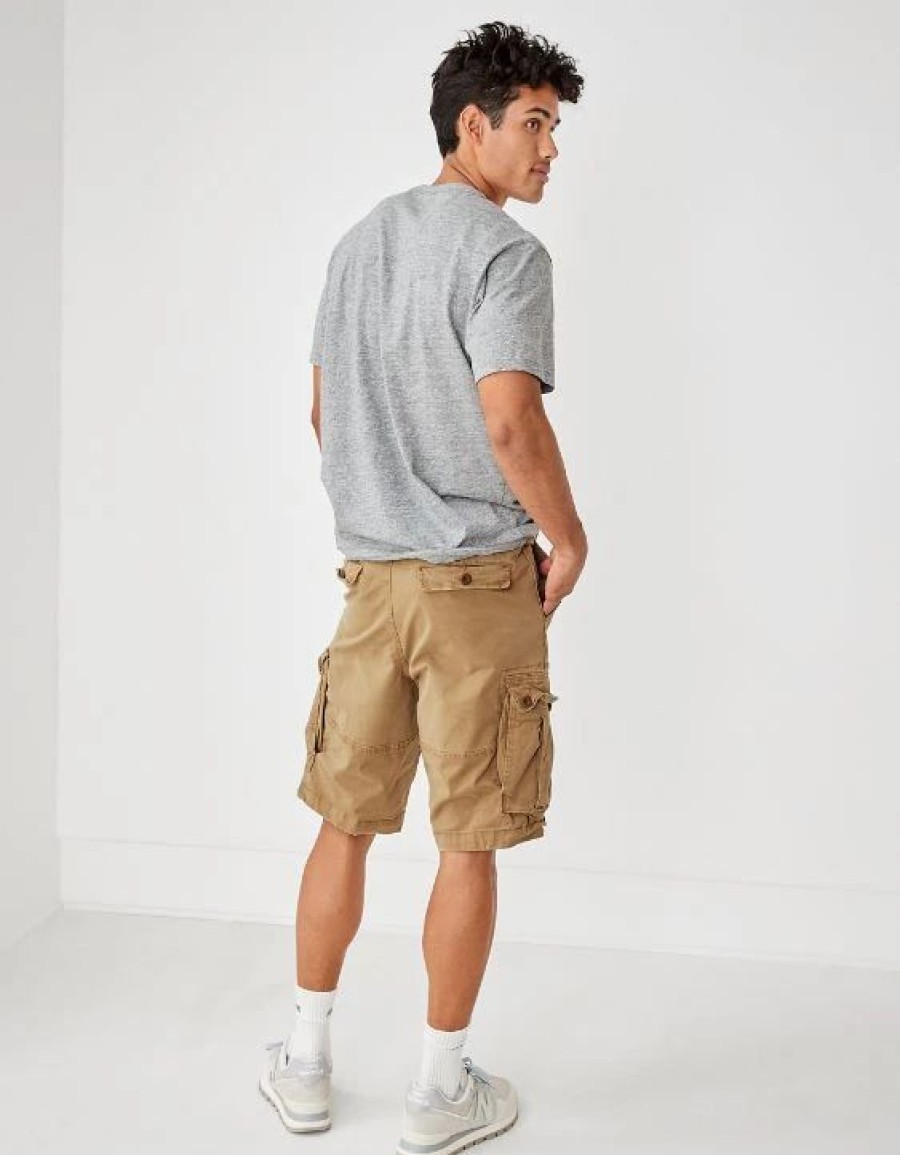 Bottoms * | Ae Flex 12 Longer Length Lived-In Cargo Short