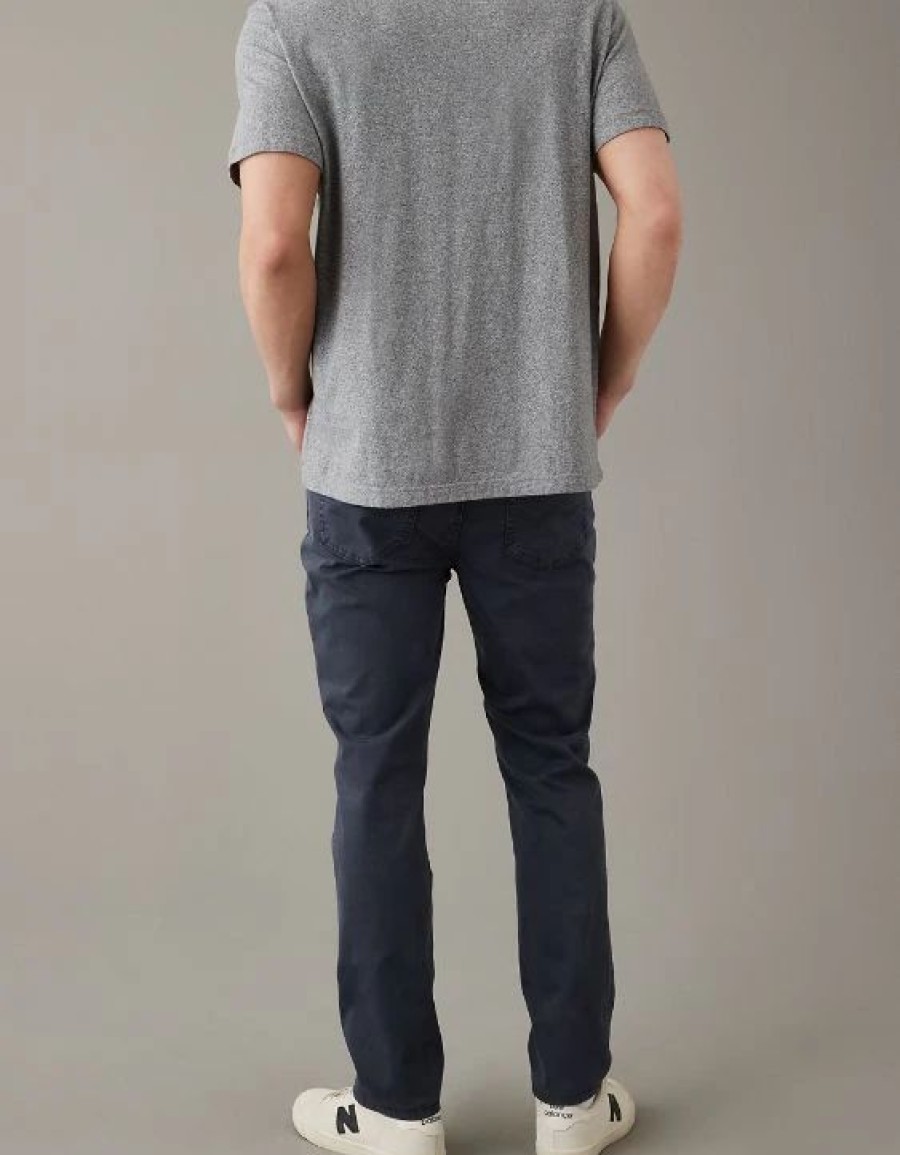 Bottoms * | Ae Flex Soft Twill Slim Pant