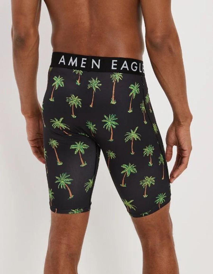 Underwear * | Aeo Palms 9 Flex Boxer Brief