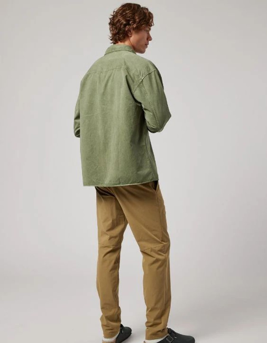 Bottoms * | Ae 24/7 Athletic Tech Khaki Pant