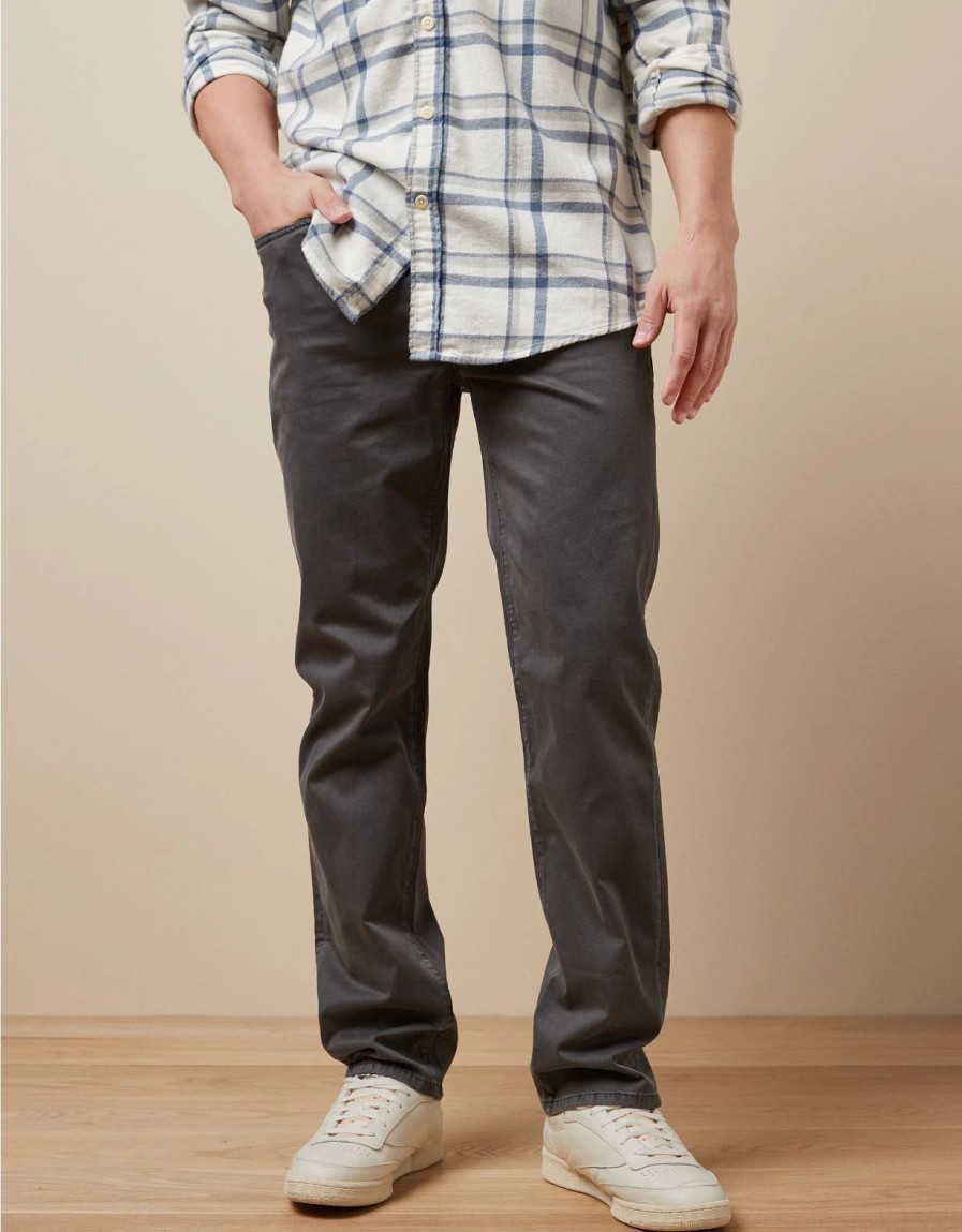 Bottoms * | Ae Flex Soft Twill Original Straight Pant