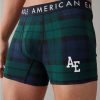 Underwear * | Aeo Plaid 4.5 Classic Boxer Brief