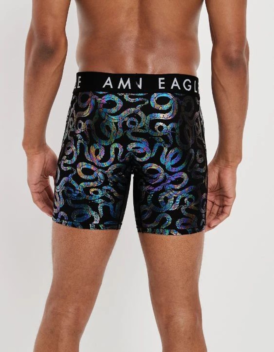 Underwear * | Aeo Silver Snakes 6 Flex Boxer Brief