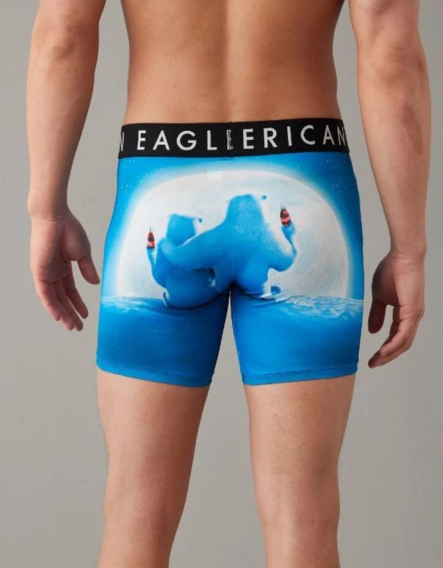 Underwear * | Aeo Coca-Cola Moon 6 Flex Boxer Brief