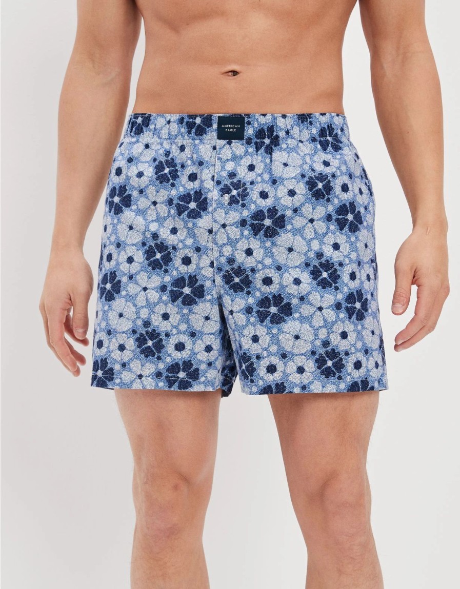 Underwear * | Aeo Floral Stretch Boxer Short