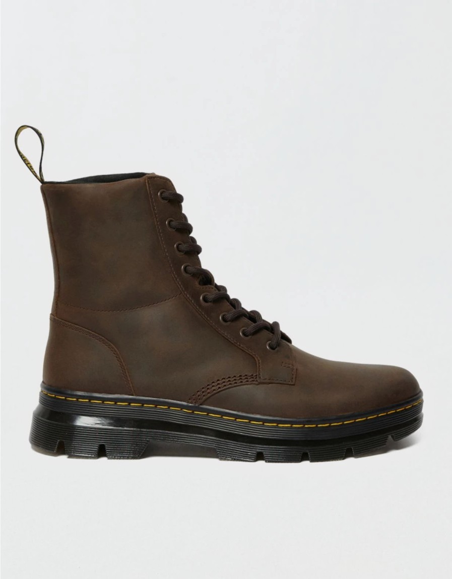 Shoes * | Dr. Martens Combs 8-Eye Leather Boot