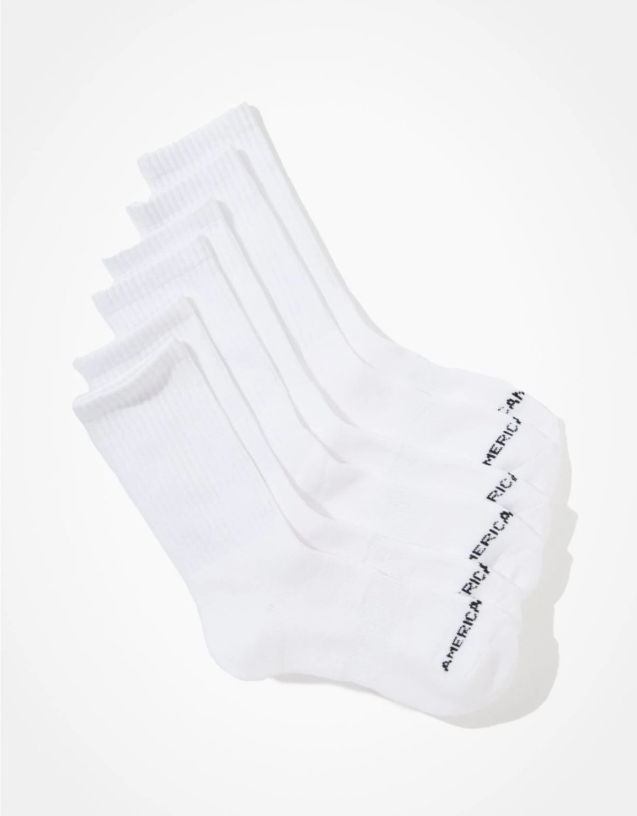 Accessories & Socks * | Aeo Crew Sock 3-Pack