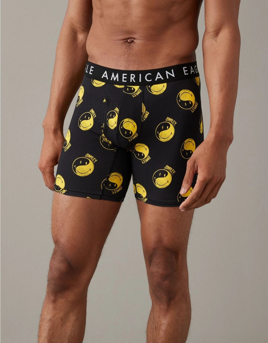 Underwear * | Aeo Smiley Yin-Yang 6 Classic Boxer Brief