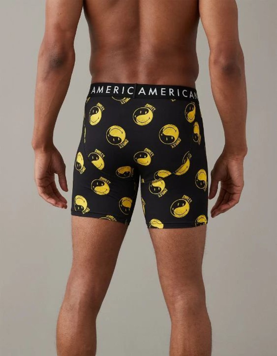 Underwear * | Aeo Smiley Yin-Yang 6 Classic Boxer Brief