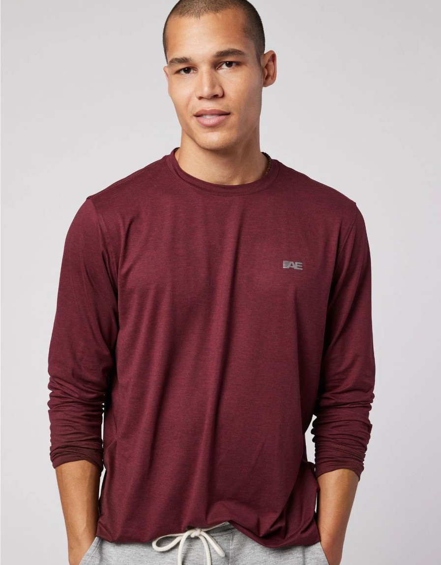 Tops * | Ae 24/7 Long-Sleeve T-Shirt