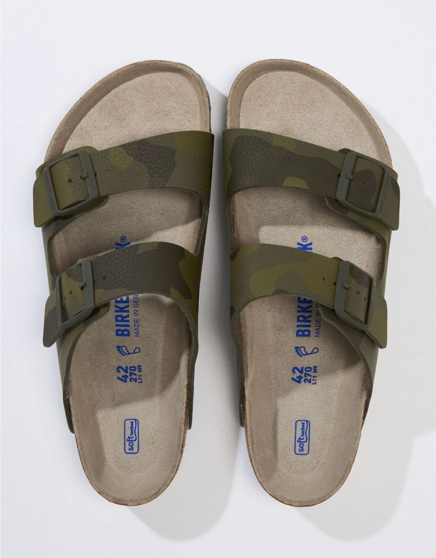 Shoes * | Birkenstock Men'S Arizona Soft Footbed Sandal