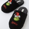 Shoes * | Ae Grinch Fleece Slipper