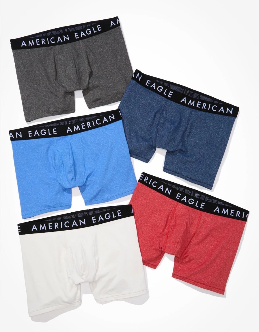 Underwear * | Aeo 4.5 Classic Boxer Brief 5-Pack