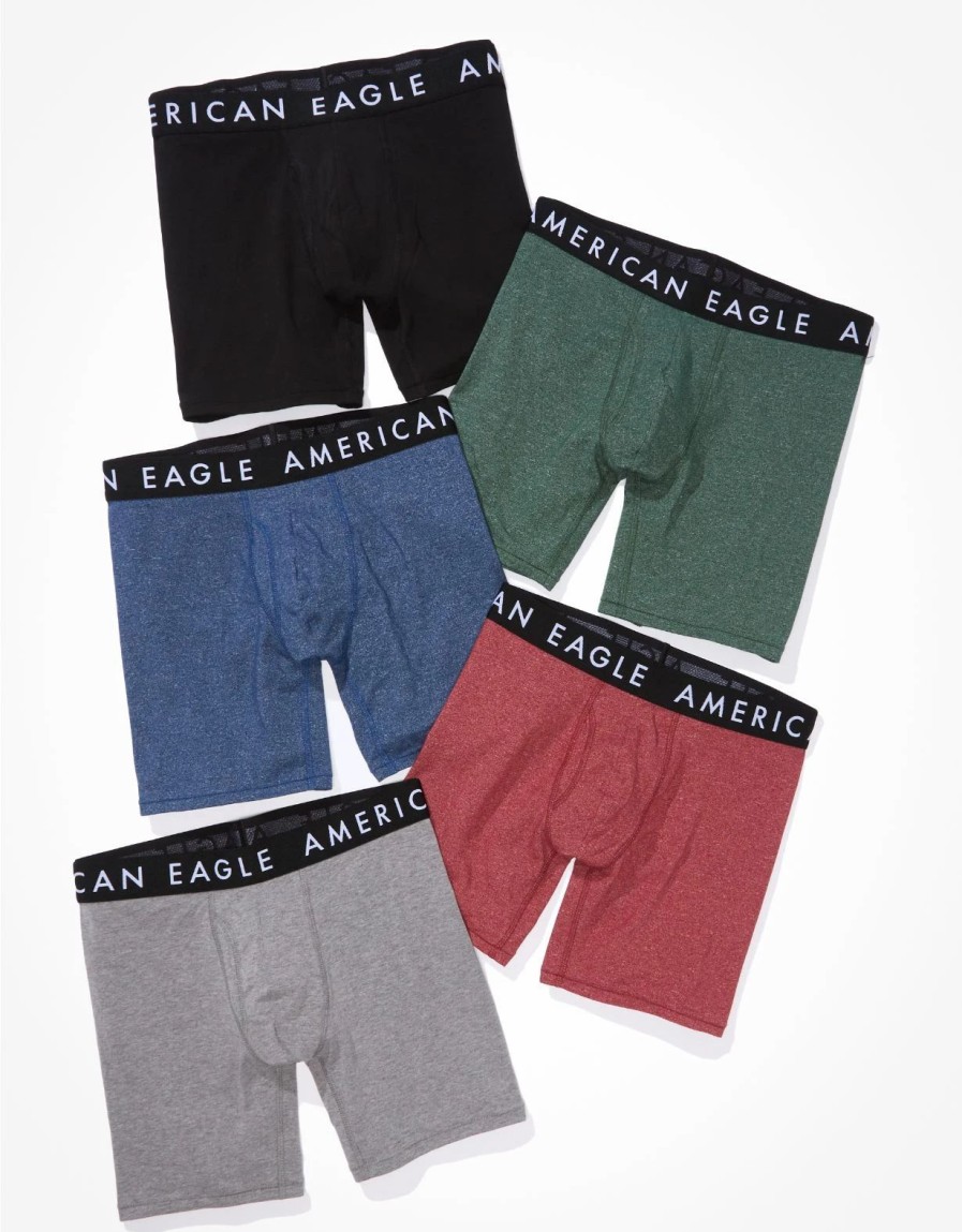 Underwear * | Aeo 6 Classic Boxer Brief 5-Pack