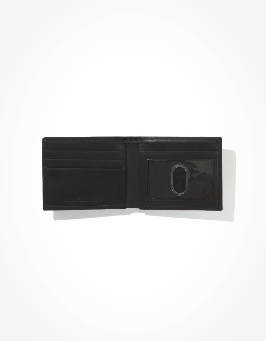 Accessories & Socks * | Aeo Leather Bifold Wallet