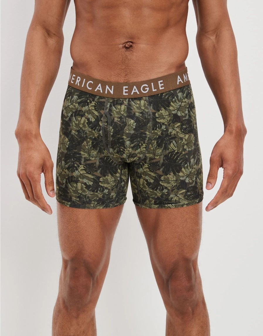 Underwear * | Aeo Tropical Camo 6 Classic Boxer Brief