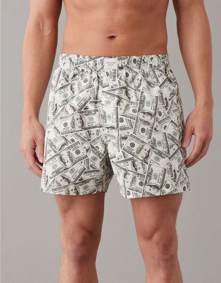 Underwear * | Aeo Dollars Stretch Boxer Short