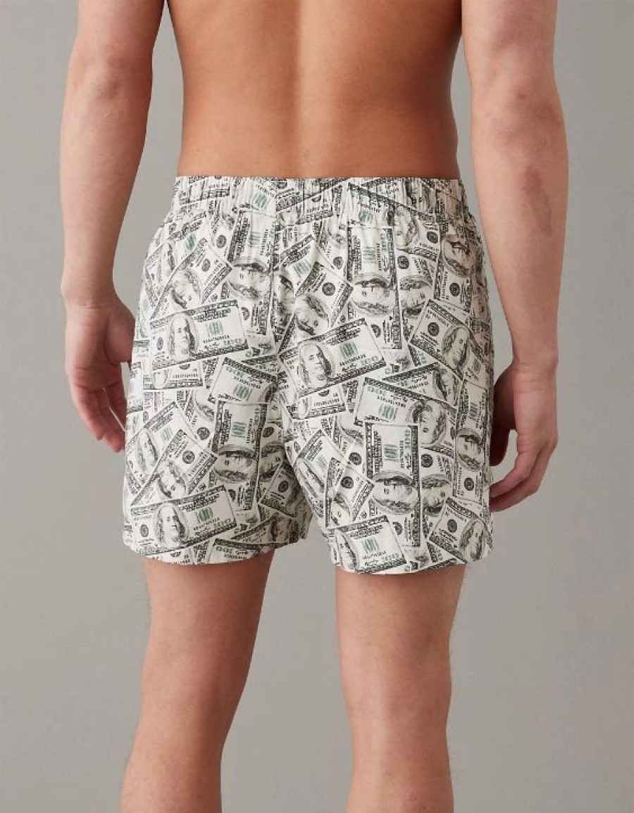 Underwear * | Aeo Dollars Stretch Boxer Short