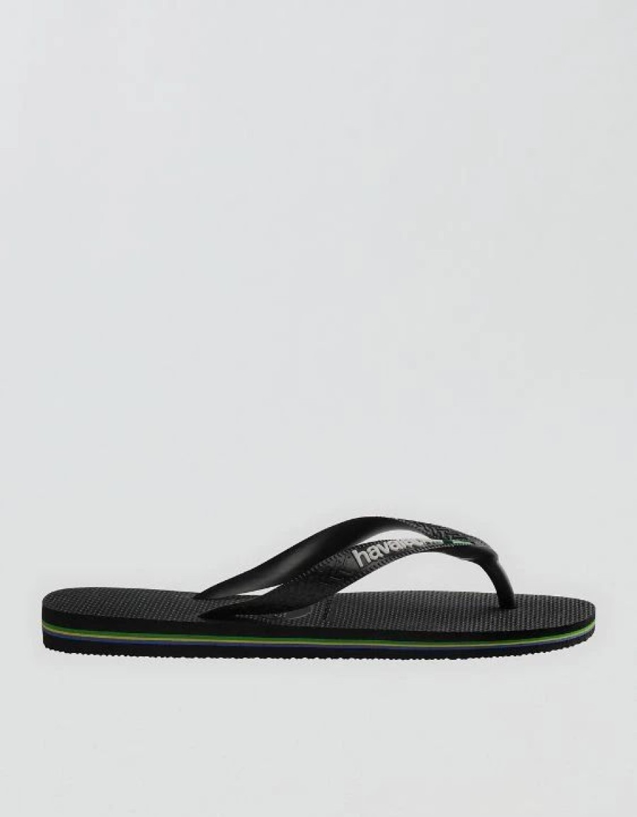 Shoes * | Havaianas Men'S Brazil Logo Flip Flop